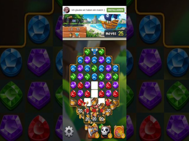 Jewel Chaser 💎 – Jewels & Gems Match 3 Puzzle 2021 Level 32 ⭐⭐⭐ no Booster 👑 Android Gameplay ✅ Jewel Chaser 💎 – Jewels & Gems Match 3 Puzzle 2021 Level 32 ⭐⭐⭐ no Booster 👑 Android Gameplay ✅