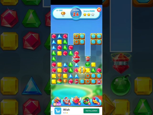Jewel Crush 💎 Level 592 ⭐⭐⭐ 2021 – Jewels & Gems Match 3 Legend no Booster 👑 Android Gameplay ✅ Jewel Crush 💎 Level 592 ⭐⭐⭐ 2021 – Jewels & Gems Match 3 Legend no Booster 👑 Android Gameplay ✅