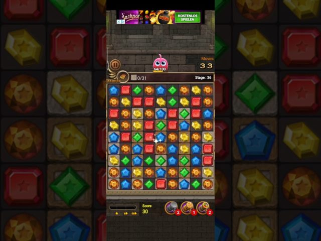 Jewels Temple-Quest 💎 Level 36 ⭐⭐⭐ – 2021 Match 3 Game no Booster 👑 Android Gameplay ✅ Jewels Temple-Quest 💎 Level 36 ⭐⭐⭐ – 2021 Match 3 Game no Booster 👑 Android Gameplay ✅