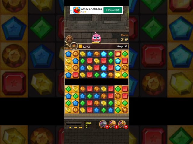 Jewels Temple-Quest 💎 Level 33 ⭐⭐⭐ – 2021 Match 3 Game no Booster 👑 Android Gameplay ✅ Jewels Temple-Quest 💎 Level 33 ⭐⭐⭐ – 2021 Match 3 Game no Booster 👑 Android Gameplay ✅